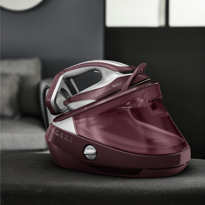 Statie de calcat de inalta presiune Tefal Pro Express Vision Max GV9921E0, 3000 W, 8.8 bari, abur variabil 0 - 215 g/min, jet de abur pana la 850 g/mi [18]