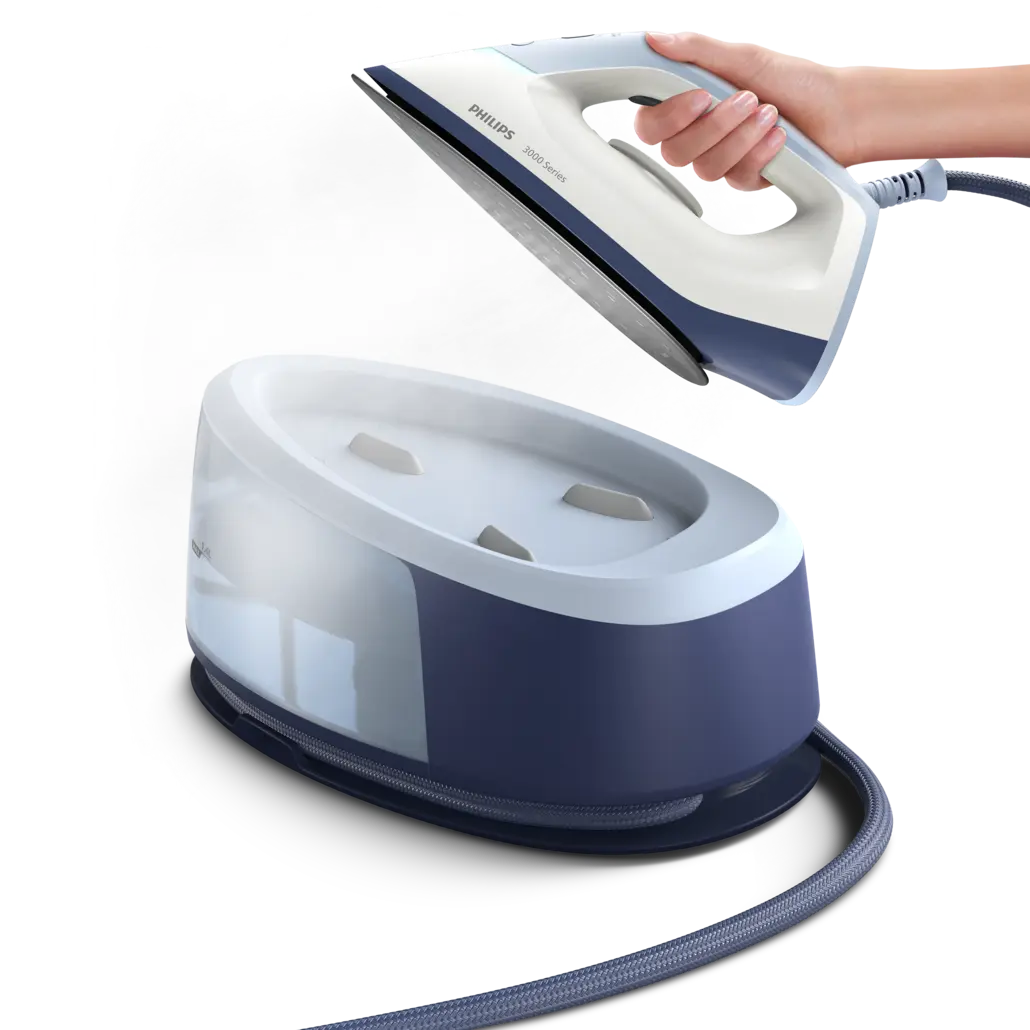 Statie de calcat Philips PSG3000/20, 3000, calitate superioara pentru baia ta, albastru [7]