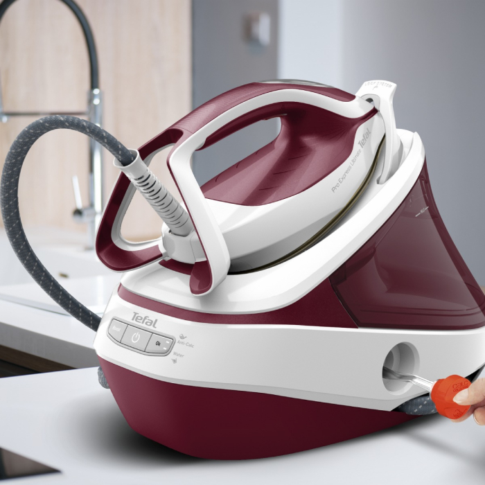 Statie de calcat Tefal Pro Express Ultimate GV9711E0, 3000W, 7,5 bari, jet de abur 590 g/min, abur variabil 0-155 g/min, rezervor de apa detasab [3]