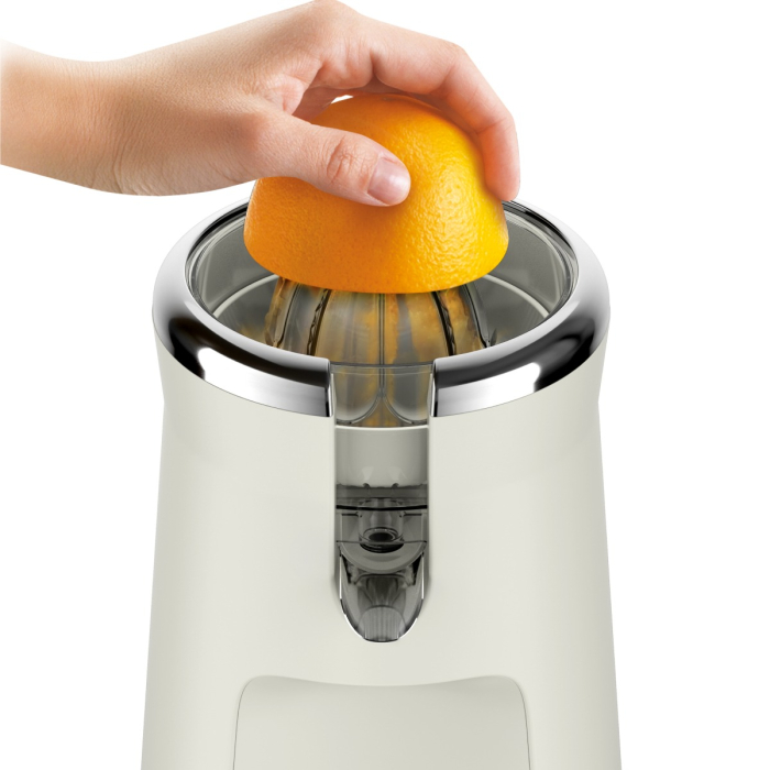 Storcator de citrice Tefal Collection ZP610AE0, 100 W, 1 viteza, capac de protectie, 3 conuri, design retro, crem [10]