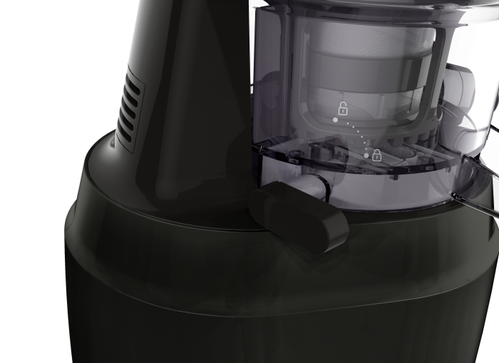 Storcator de fructe si legume Juiceo ZC150838, 150 W, tehnologie presare la rece, auto-curatare, sistem anti-picurare, recipiente suc si pulpa 0 [3]
