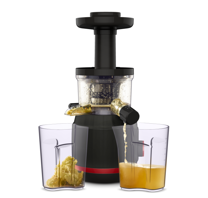 Storcator de fructe si legume Juiceo ZC150838, 150 W, tehnologie presare la rece, auto-curatare, sistem anti-picurare, recipiente suc si pulpa 0 [4]