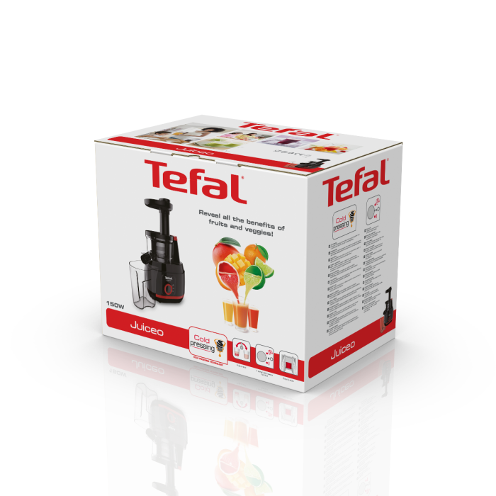 Storcator de fructe si legume Juiceo ZC150838, 150 W, tehnologie presare la rece, auto-curatare, sistem anti-picurare, recipiente suc si pulpa 0 [9]