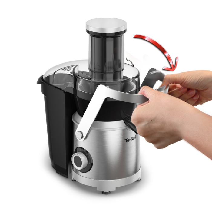 Storcator de fructe si legume Tefal Nutri XXL ZE660D10, 1000 W, 2 trepte de viteza, sistem antipicurare, recipient pentru pulpa 2.2 L , recipient pent [16]
