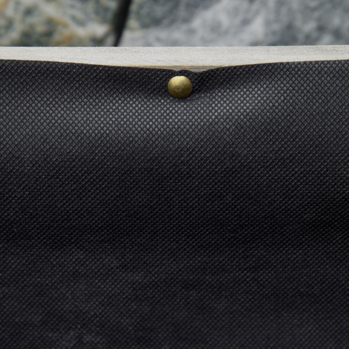  Strat inaltat de Gradina cu Roti, Frana si Strat din Netesut cu Orificii de Drenaj, 96x30.6x30 cm, Gri Deschis [9]
