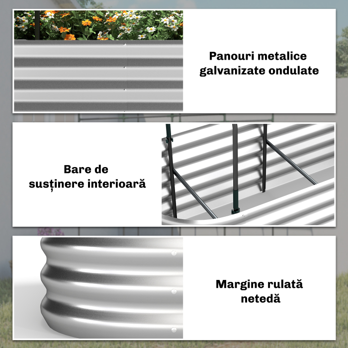  Strat inaltat de Gradina cu Sera si Jardiniera [6]