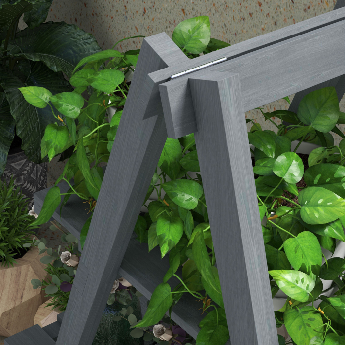 Suport de plante din lemn  , suport pentru ghivece [9]