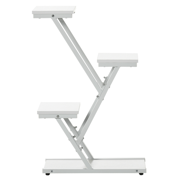  Suport Ghivece Colt - Raft 4 Niveluri pentru Plante, Interior/Exterior [5]