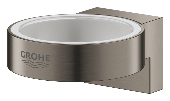 Suport Grohe 41027AL0, Selection, montare pe perete, fixare ascunsa, mat, grafit [2]