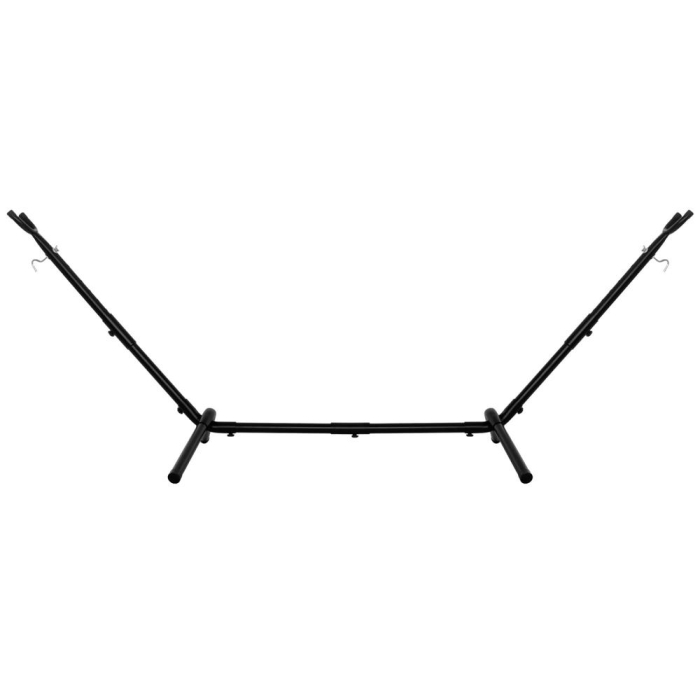 Suport hamac din metal cu husa transport, reglabil pe inaltime si lungime, 270x99x95 cm, negru [15]