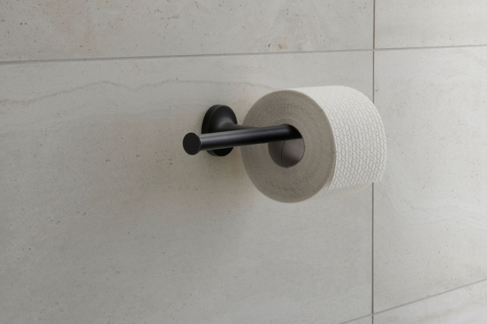 Suport hartie Duravit 0099384600, igienica Starck T, tip instalare pe perete, numar role hartie 2, negru [7]