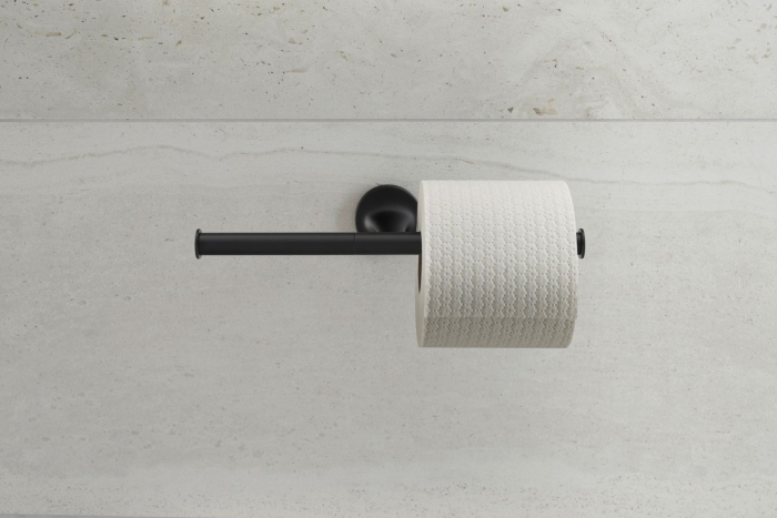 Suport hartie Duravit 0099384600, igienica Starck T, tip instalare pe perete, numar role hartie 2, negru [12]
