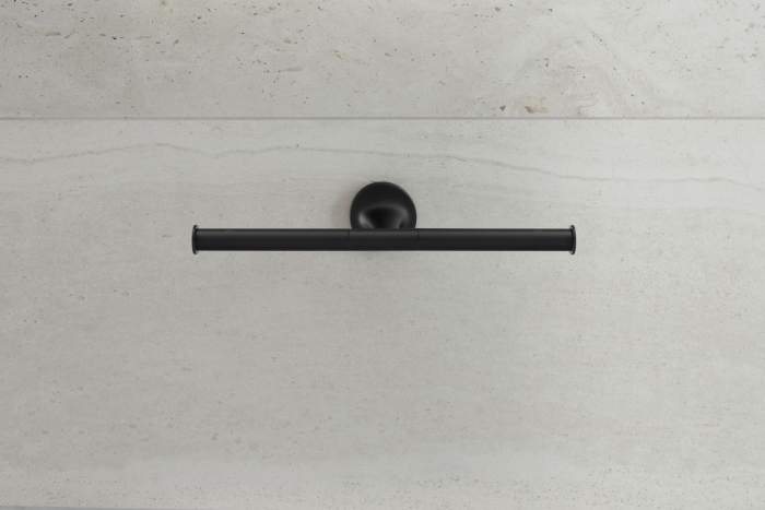 Suport hartie Duravit 0099384600, igienica Starck T, tip instalare pe perete, numar role hartie 2, negru [6]