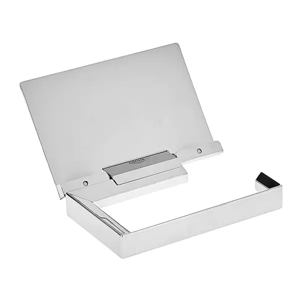 Suport hartie igienica cu aparatoare Grohe Selection Cube crom lucios [3]