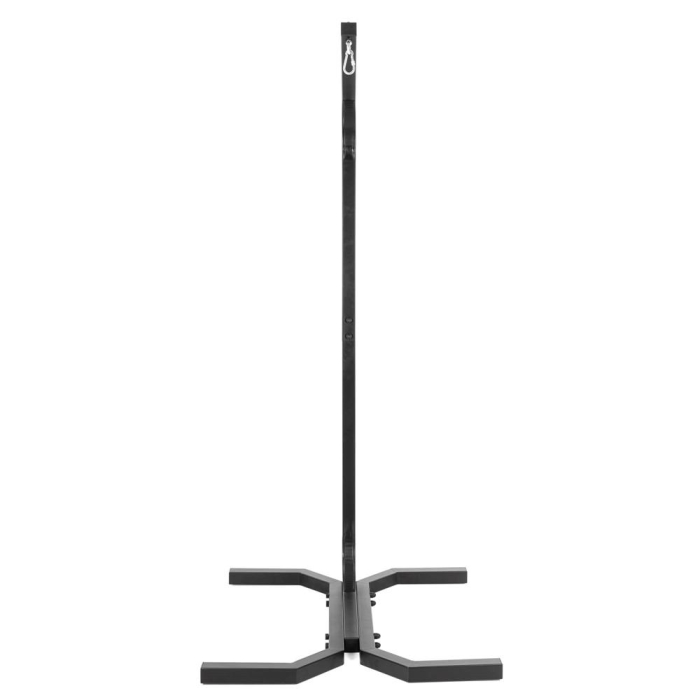 Suport leagan tip cuib sau hamac suspendat, cadru otel, maxim 180 kg, 92x92x205 cm, negru [16]