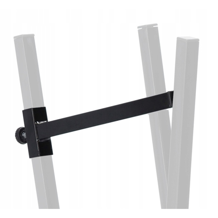 Suport capra metalic pentru taiat lemne, brat reglabil, pliabil, picioare reglabile, max 200 kg, 81x37x103 cm, negru [3]