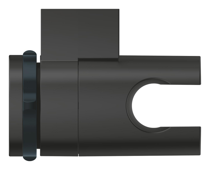 Suport para dus Grohe 275952431, 84 mm, 67 mm, universal, suport dus reglabil, pe perete, abs, Negru [2]