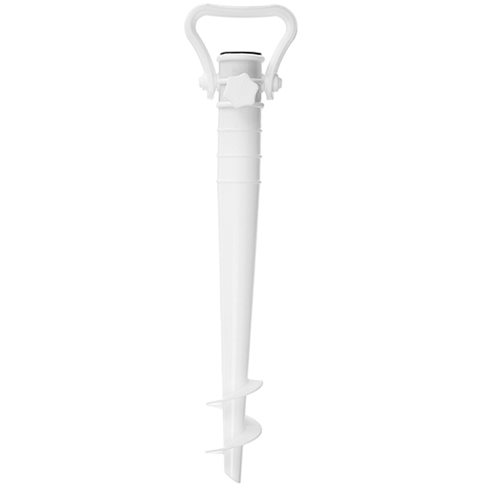 Suport pentru umbrela de plaja, reglabil pentru fixare in nisip, 42 cm, polipropilena, culori asortate [3]