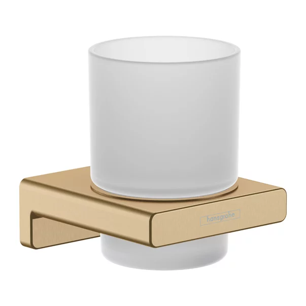 Suport periute de dinti Hansgrohe AddStoris bronz periat [1]