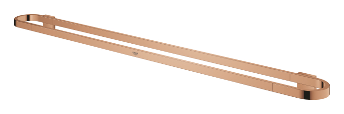 Suport prosop Grohe 41058DA0, Selection, pe perete, 800 mm, metal, lucios, cupru [2]