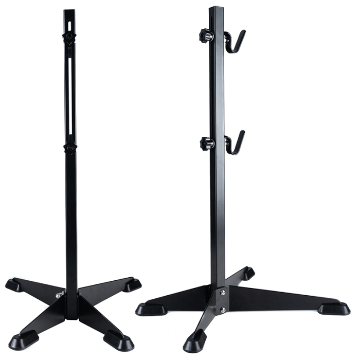 Suport service biciclete inaltime reglabila otel cauciuc, maxim 30 kg, stabil, negru [3]