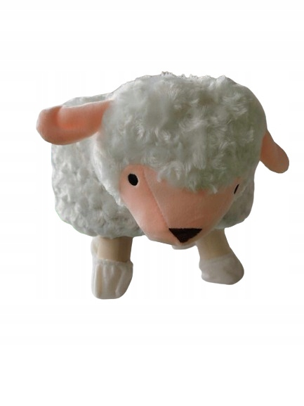 Taburet pentru copii, 28x25cm, maxim 50kg, model oaie [2]