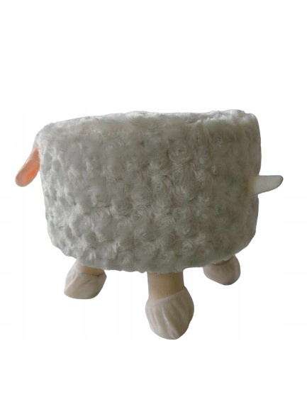 Taburet pentru copii, 28x25cm, maxim 50kg, model oaie [5]