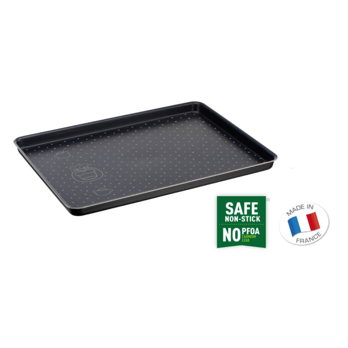 Tava de copt Tefal Perfect Bake J5657002, 38 x 28 cm, invelis antiaderent [2]