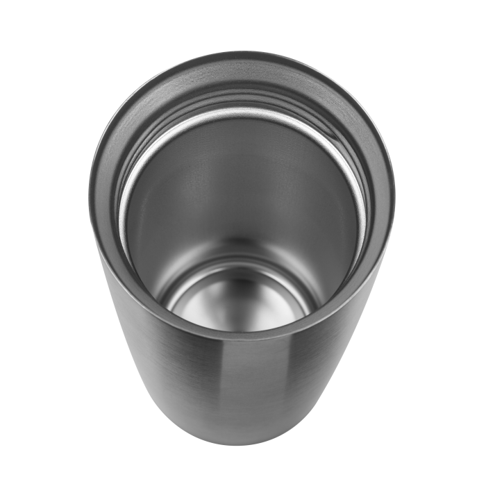 Termos Travel Mug K3080114, fara invelis exterior, 0.36 L, inox, argintiu [3]