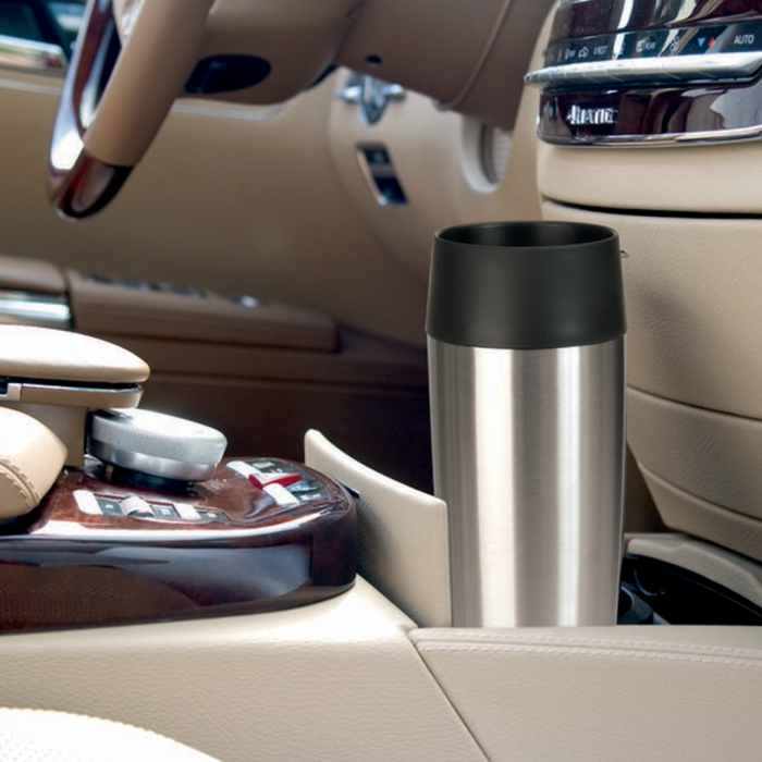 Termos Travel Mug K3080114, fara invelis exterior, 0.36 L, inox, argintiu [9]