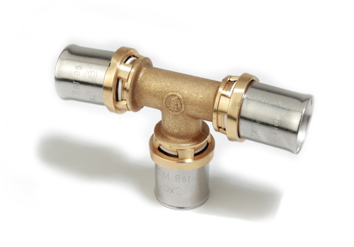 Teu egal pentru presare multiprofil Giacomini RM150Y009, diametru 26x3 mm, alama [1]