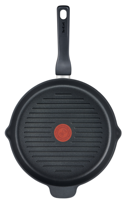 Tigaie grill XL Force C6854055, invelis antiaderent 100% sigur, de lunga durata, Thermo-Signal™, baza Diffusion+, 26 cm, aluminiu, negru [2]