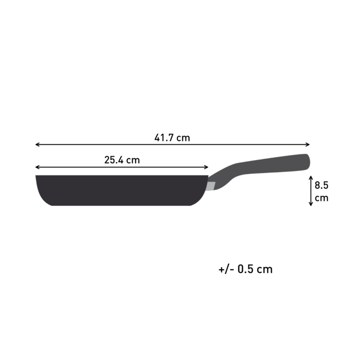 Tigaie Tefal Duetto On B8660434, 24 cm, otel inoxidabil, baza Thermo-Fusion™, inductie [9]