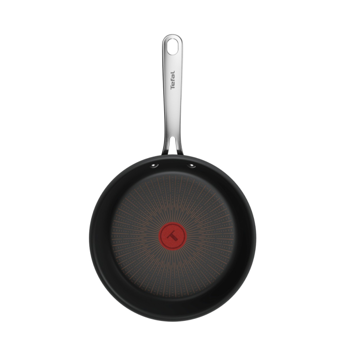 Tigaie Tefal Excellence+ G3300553, 26 cm, invelis antiaderent, tehnologie FUSIONCORE, Thermo-Signal™, maner nituit, aluminiu, inductie, negru [4]