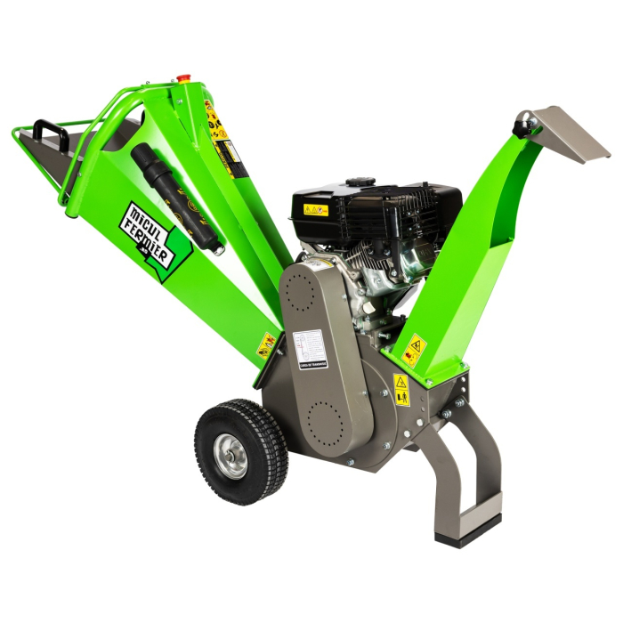 Tocator de crengi Micul Fermier, motor benzina 7 CP, 100 mm diametru maxim de taiere, pentru rumegus [4]