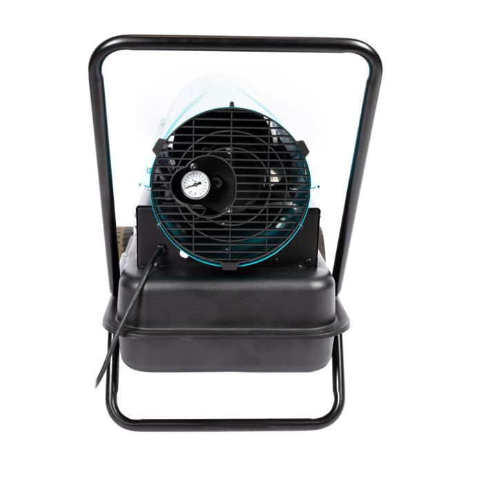 Tun de caldura pe motorina Detoolz, 30kW, 35L, cu roti de transport [7]