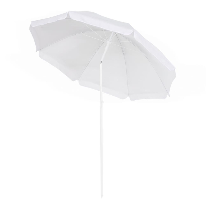 Umbrela de plaja pliabila cu inclinare reglabila, UPF 50+, cu husa transport, 160 cm, gri [10]