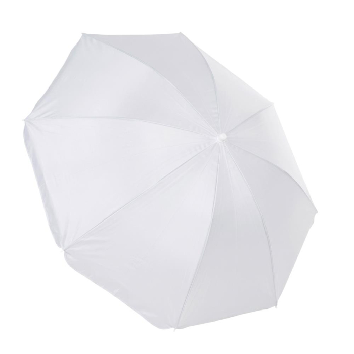 Umbrela de plaja pliabila cu inclinare reglabila, UPF 50+, cu husa transport, 160 cm, gri [20]