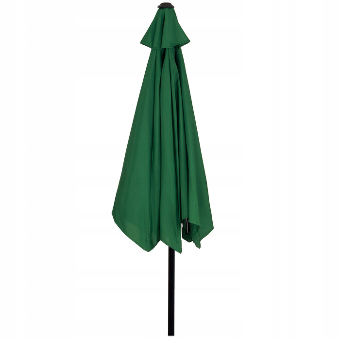 Umbrela terasa gradina, cu manivela si inclinare, diametru 250cm, Verde [3]