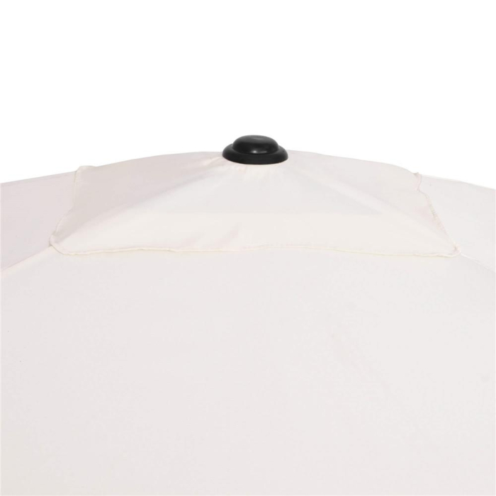 Umbrela terasa sau gradina reglabila, inclinare 2 directii, protectie UV UPF 50+, 195x122 cm, ecru [7]