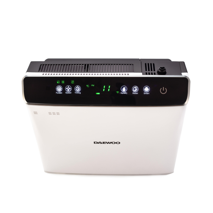 Umidificator Daewoo DAP400, 75 W, 3 trepte, 2.4 l, 452 mm, 438 mm, 233 mm, 60 autonomie h, 45 decibeli, Alb [5]