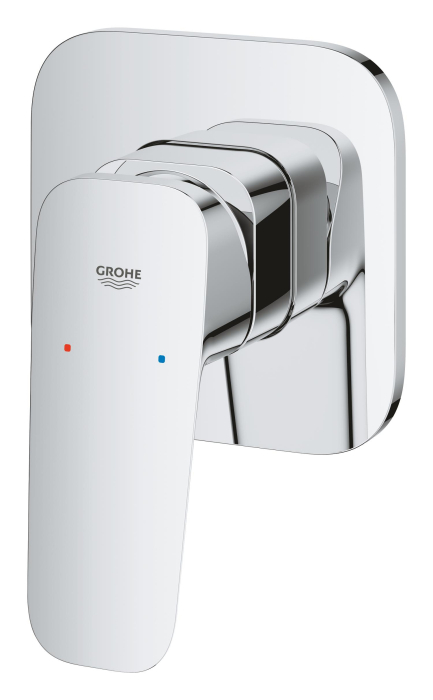Unitate comanda Grohe 1018300000, 1 bar, 113 mm, 8 mm, 1 iesiri, 1 functii palarie dus, 1/2 dimensiune racord, Crom [3]