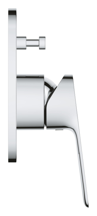 Unitate comanda Grohe 1018310000, 1 bar, 113 mm, 145 mm, 8 mm, 2 iesiri, 1 functii palarie dus, Crom [4]