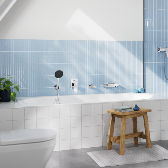 Unitate comanda Grohe 1018900000, Dice, tip incastrare incastrat, tip comanda monocomanda, dimensiune racord 1/2, crom [5]