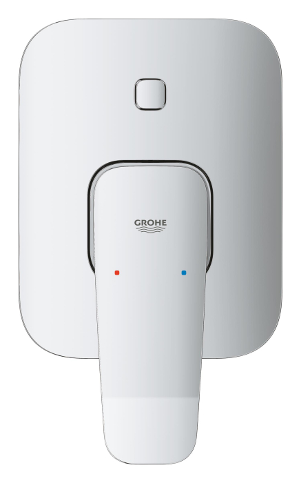 Unitate comanda Grohe 1018900000, Dice, tip incastrare incastrat, tip comanda monocomanda, dimensiune racord 1/2, crom [2]