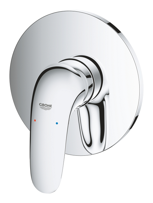 Unitate comanda Grohe 24046003, 1 bar, 158 mm, 10 mm, 1 iesiri, 1 functii palarie dus, 1/2 dimensiune racord, Crom [2]