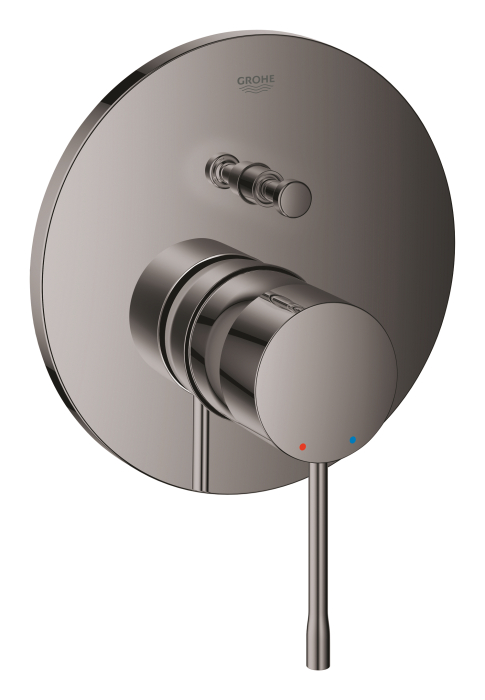 Unitate comanda Grohe 24058A01, Essence, diverter, 2 iesiri, necesita valva, lucios, grafit [2]