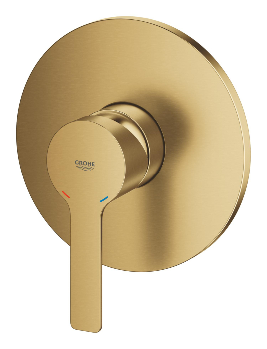 Unitate comanda Grohe 24063GN1, Lineare, 1 functie, necesita valva, mat, auriu [4]
