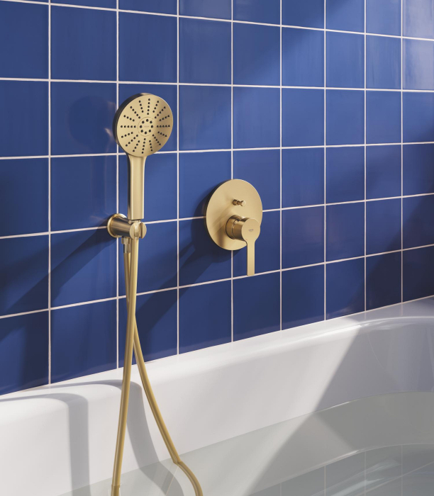 Unitate comanda Grohe 24064GN1, Lineare, 2 functii, diverter, necesita valva, mat, auriu [2]