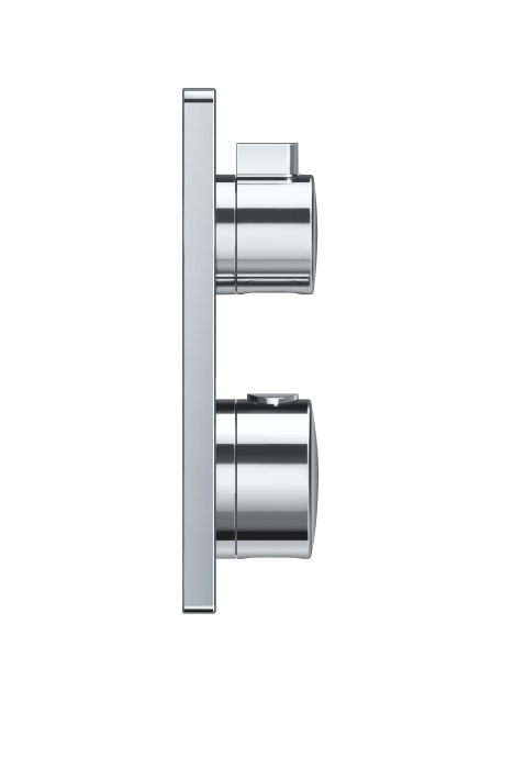 Unitate comanda Grohe 24079000, 1 bar, 158 mm, 10 mm, 2 iesiri, 1 functii palarie dus, 1/2 dimensiune racord, Crom [3]